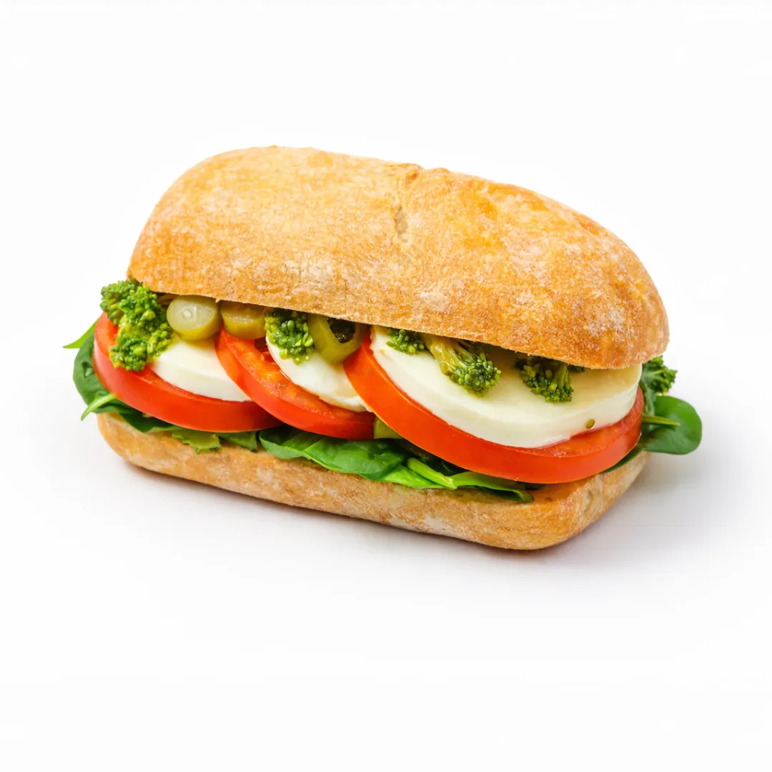 Ciabatta caprese