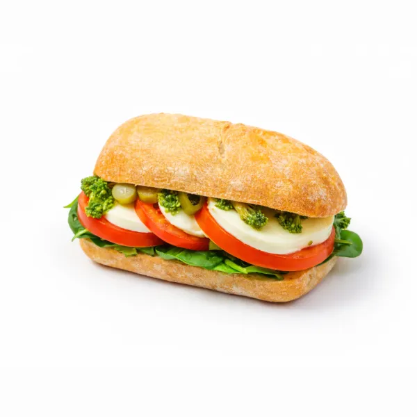 Ciabatta caprese
