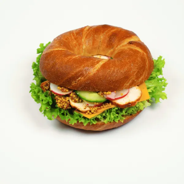 Kanapka drwala z kurczakiem pieczonym