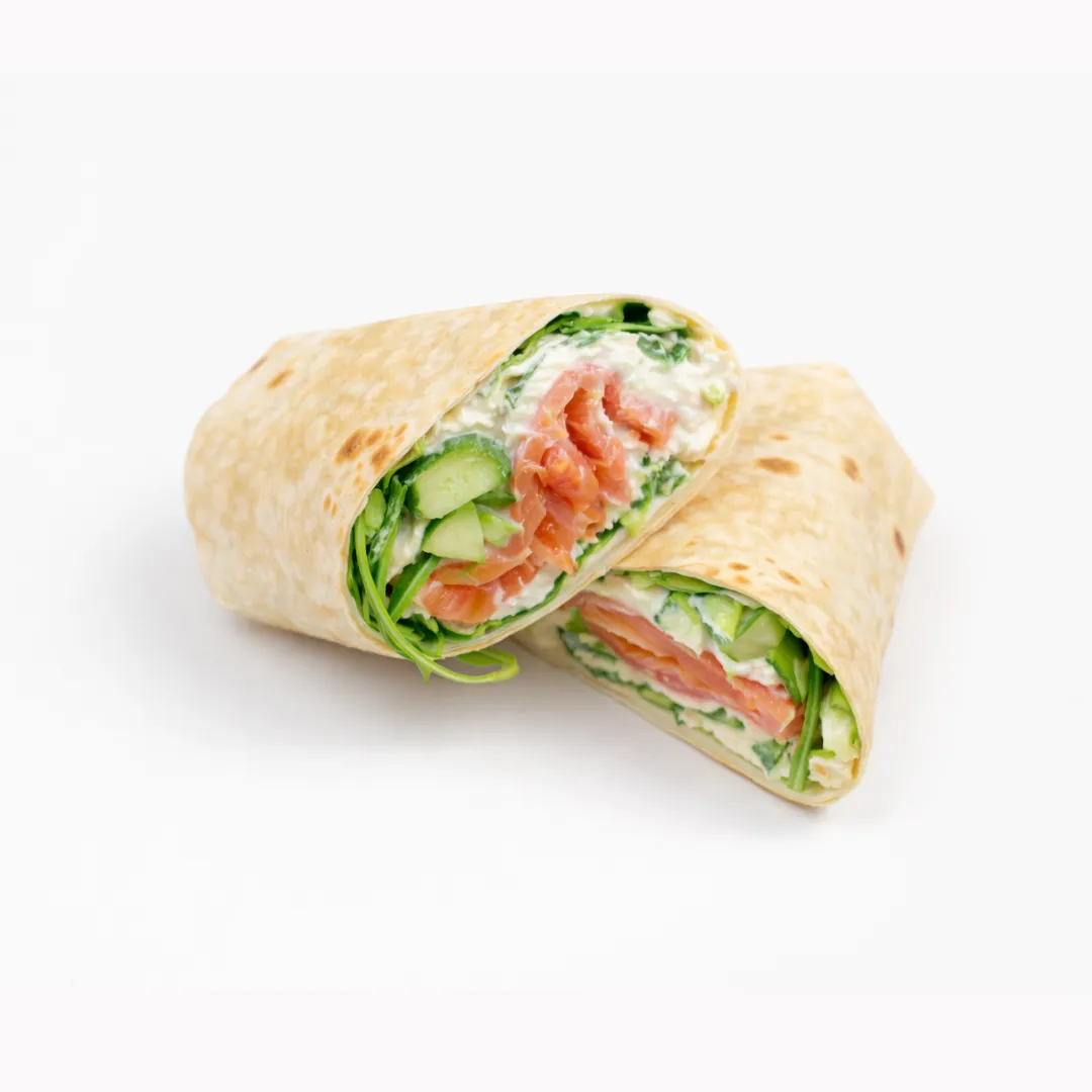 Tortilla z łososiem - hover